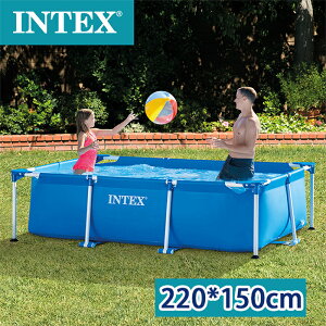 INTEX gݗĎ v[ rj[v[ INTEX CebNX t[v[ y220*150*60cm z ^ `  W[v[ ƒpv[ LbY qpv[ Ɩp Cxg 220*150*60cm