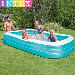 yINTEXKizrj[v[ CebNX v[ LbYv[ v[ CebNX rj[v[ ^ 305x183x56cm xr[v[ xr[p l LbYp qp vCZ^[ 58484 INTEX