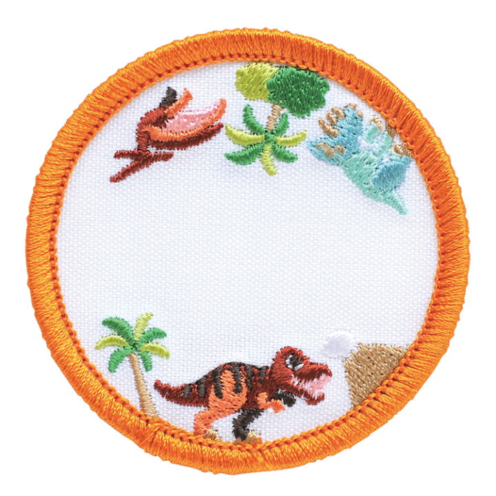 お名前ワッペン☆恐竜☆トリケラトプス☆ティラノサウルス  