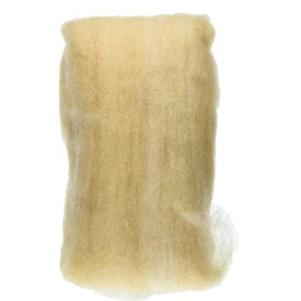 アクレーヌのフェルト玉 「ナチュラルミックス」 256 白茶色 （薄いベージュ） 15g×3玉セット フエルト 手芸 素材 ぬいぐるみ マスコット 手作り ハンドメイド