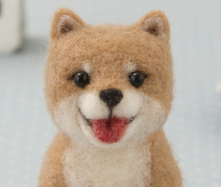 楽天市場 アクレーヌ スターターキット 針 マット 付き豆柴の子犬のマスコット手作りキットセット 羊毛フェルトで作る愛犬のぬいぐるみ 自由研究 ウェルカムドール 柴犬 ハンドメイド Hitomiの幸せデリバリー