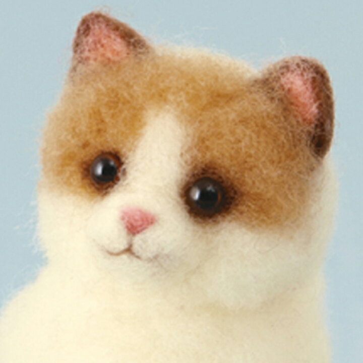 楽天市場】アクレーヌで作る ラグドール 手作りキット フェルト手芸で作る 猫のぬいぐるみ 自由研究 ウェルカムドール ねこ :  Hitomiの幸せデリバリー