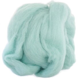 羊毛フェルト玉「ナチュラルブレンド」824 緑色（シャーベットカラー グリーン）40g×3玉セット ウール100％ 手芸 手作り 毛糸玉 フェルト羊毛