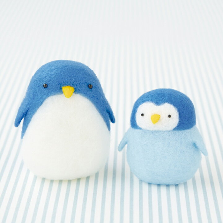 楽天市場 ぷにゅぷにゅ ペンギン 親子 手作りキット フェルト手芸 ぬいぐるみ 自由研究 おうち時間 ハンドメイド Hitomiの幸せデリバリー