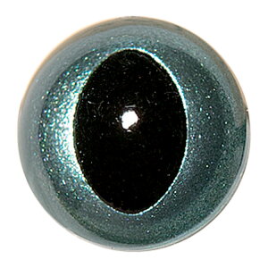 ぬいぐるみ・マスコット用の猫の目ブルーパール 7.5mmまたは9mm(スチロール製キャッツアイ)差し込み式 ワッシャー付き 6個 縫いぐるみ用 フェルト手芸 手作りキット diy 青い目