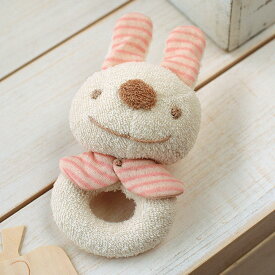 うさぎのがらがら手作りキット ピンク 出産祝い ママdiy ウサギ 赤ちゃん おもちゃ ラトル ガラガラ