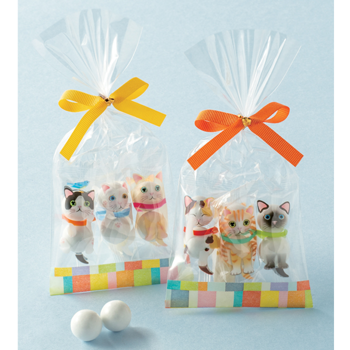 楽天市場】「ありがとにゃん」猫ちゃんチョコのプチギフト 1袋（2粒×3