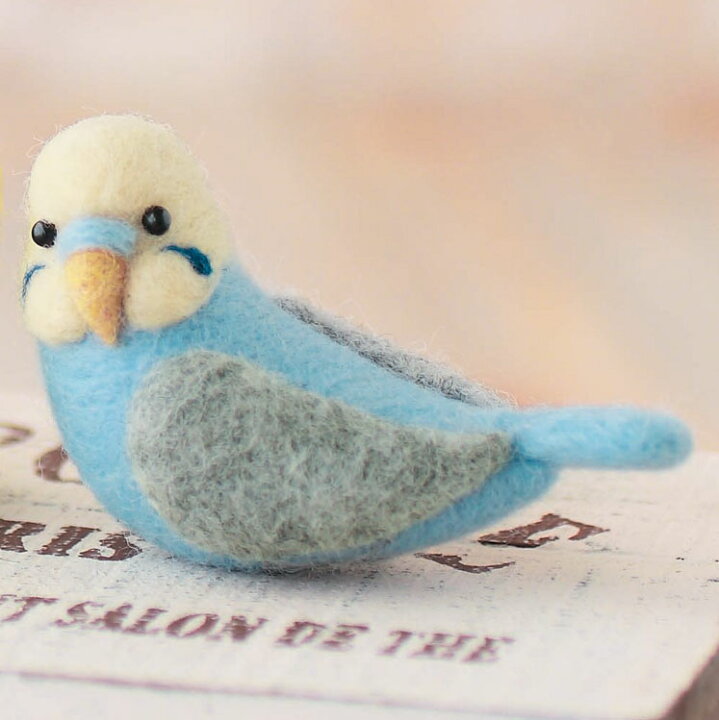 楽天市場】セキセイインコのマスコット手作りキット 羊毛フェルトで 
