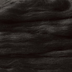 羊毛フェルト玉「植毛ストレート」黒毛（アイボリーブラック）3玉セット リアルな犬・猫・動物用のプレミアム羊毛（毛100%）毛糸玉 手芸 手作り