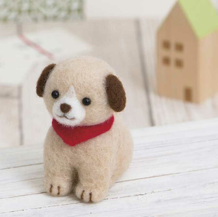 楽天市場 赤いスカーフの垂れ耳ワンコ手作りキット フェルトで作る犬のぬいぐるみ マスコット手芸パック 自由研究 かんたんdiy 入門キット いぬ Hitomiの幸せデリバリー
