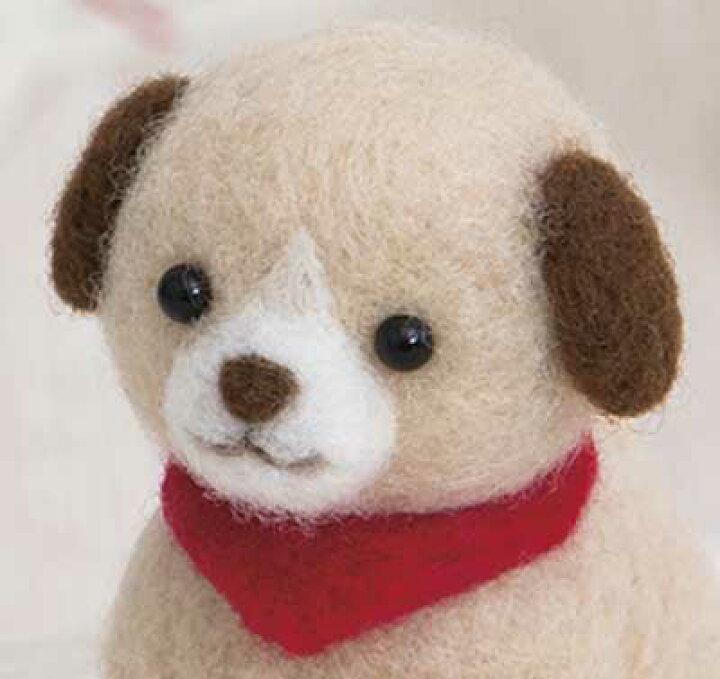 楽天市場 赤いスカーフの垂れ耳ワンコ手作りキット フェルトで作る犬のぬいぐるみ マスコット手芸パック 自由研究 かんたんdiy 入門キット いぬ Hitomiの幸せデリバリー