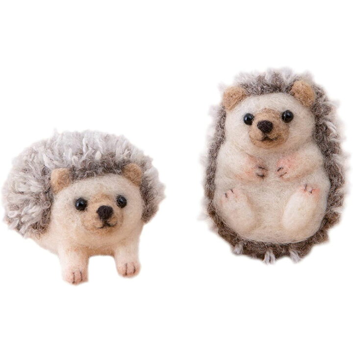 楽天市場 ハリネズミ兄弟のマスコット手作りキット フェルト手芸で作るぬいぐるみ 自由研究 おうち時間 ハンドメイド 針鼠 Hitomiの幸せデリバリー