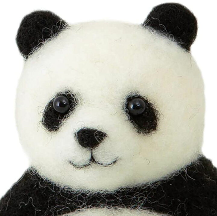 楽天市場 にっこりパンダのマスコット手作りキット フェルトで作るパンダのぬいぐるみ 自由研究 おうち時間 ハンドメイド Hitomiの幸せデリバリー