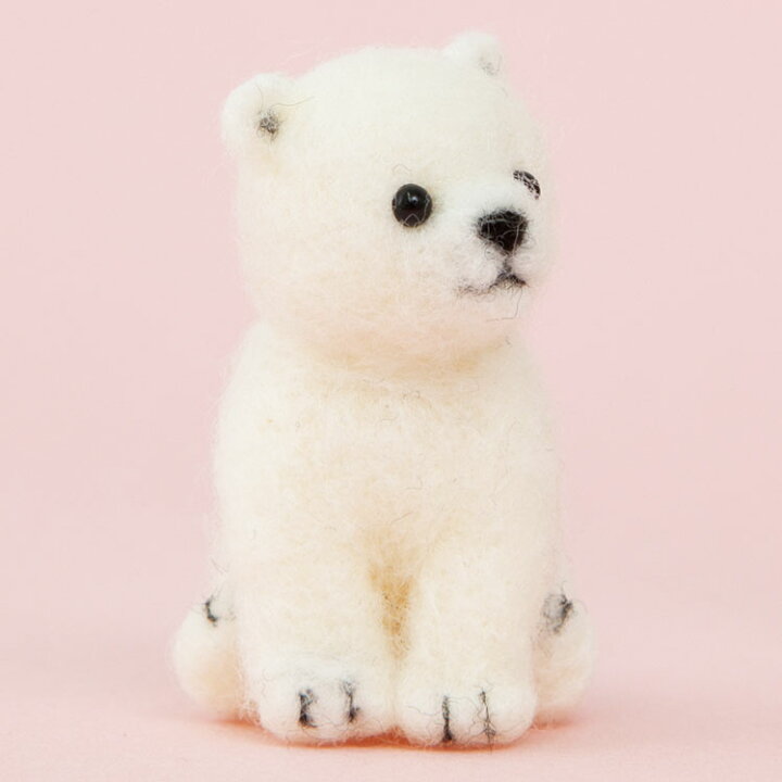 楽天市場】仲良しクマの赤ちゃん 手作りキット（白熊・茶くま 