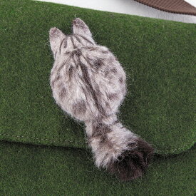 サバトラ猫 の ブローチ 手作りキット 羊毛フェルト手芸 植毛入門キット 虎猫 フェルトマスコット 手芸キット