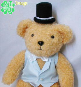 シルクハット 完成品 (レザー調ブラック) サイズオーダー品 ドール用 人形用 ウェルカムドール用 マスコット用 装飾 小物 結婚式 披露宴 ウェディング