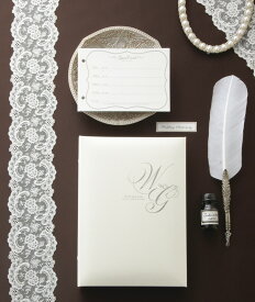カード式 ゲストブック（カード60枚入り）ジュエル 結婚式 パーティー イベント 記名簿 芳名簿 非接触型 ウェディングアイテム ペーパーアイテム 芳名帳 ゲスト 名前 記帳