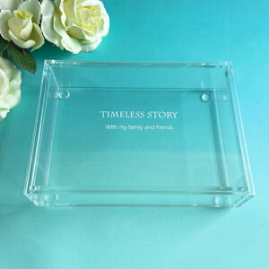 t^t NA{bNX TIMELESS STORY 16.4cm s11.9cm 4cm  j EFfBO fBXvC EFJXy[X  WG[P[X tHg{bNX v[g 