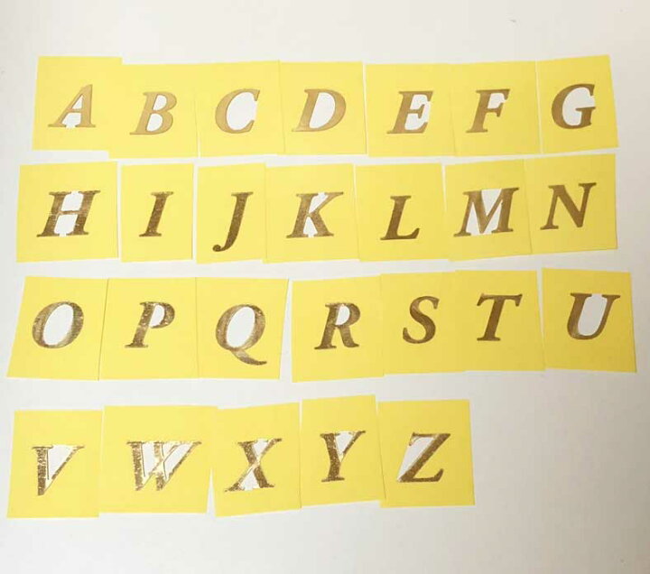 楽天市場 アルファベット文字シール Aからzまで各1枚 26枚セット ゴールド 金色 ローマ字 英単語の学習ゲーム クイズ練習 自由研究 手作り知育玩具 ポスト投函 Hitomiの幸せデリバリー