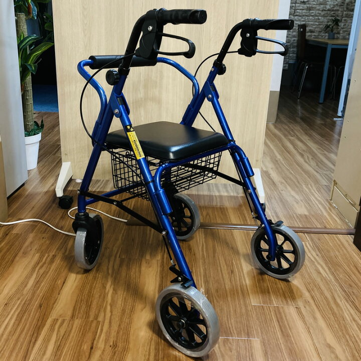 楽天市場】【中古】C-019 中古歩行車 竹虎 ハッピー2 NB ネイビー 