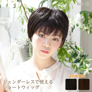 【在庫限り】【プリシラ正規取扱店】帽子ウィッグフィット ショート フルウィッグ BO-12 帽子内臓のかつら ウィッグ 医療用 抗ガン治療 薄毛 自然なつむじ 簡単装着 男性かつら 女性かつら