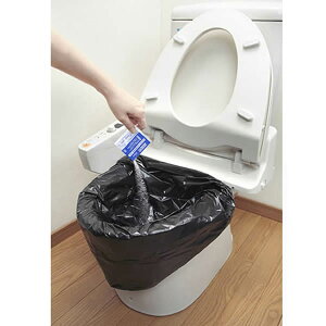 *サンコー トイレ非常用袋 10回分(凝固剤10個・汚物袋10枚のセット)型番:R-40 緊急 災害 非常用 トイレ 備蓄用 防災用品