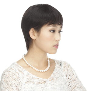 ショ-ト人毛100%ウィッグ 発毛促進セットとwig capをプレゼント致します 【かつら】【かつら女性用】【人毛】【人毛ウィッグ】【医療用ウイッグ】【医療用かつら】【医療用対応ウイッ