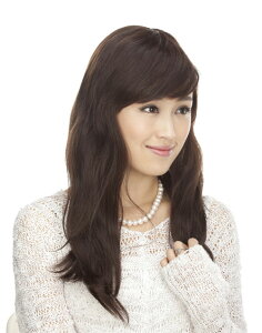 ロング人毛100%ウィッグ 発毛促進セットとwig capをプレゼント致します 【かつら】【かつら女性用】【人毛】【人毛ウィッグ】【医療用ウイッグ】【医療用かつら】【医療用対応ウイッグ