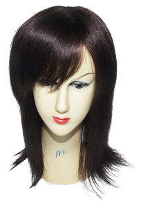 人毛100%ウィッグ 発毛促進セットとwig capをプレゼント致します 【フルウイッグ】【かつら】【かつら 女性用】【人毛】【人毛 ウィッグ】【医療用ウイッグ】【医療用かつら】【医療用対