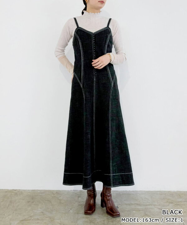 楽天市場 30 Off Randa ランダ マーメイドデニムワンピース 1725 L4 21aw 0321 P Randa