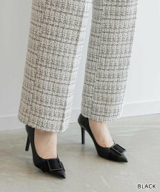 【50%OFF】【22.0cm〜25.0cm】RANDA/ランダ/バックルデザインポインテッドトゥパンプス/DP32021/Y【23AW/ASC】▲△【1219p】