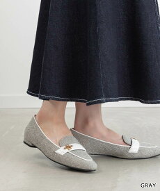 【60%OFF】【22.5cm〜25.5cm】RANDA/ランダ/モノグラムパーツクラシカルローファー/PH35034/N1【25SS】▲△