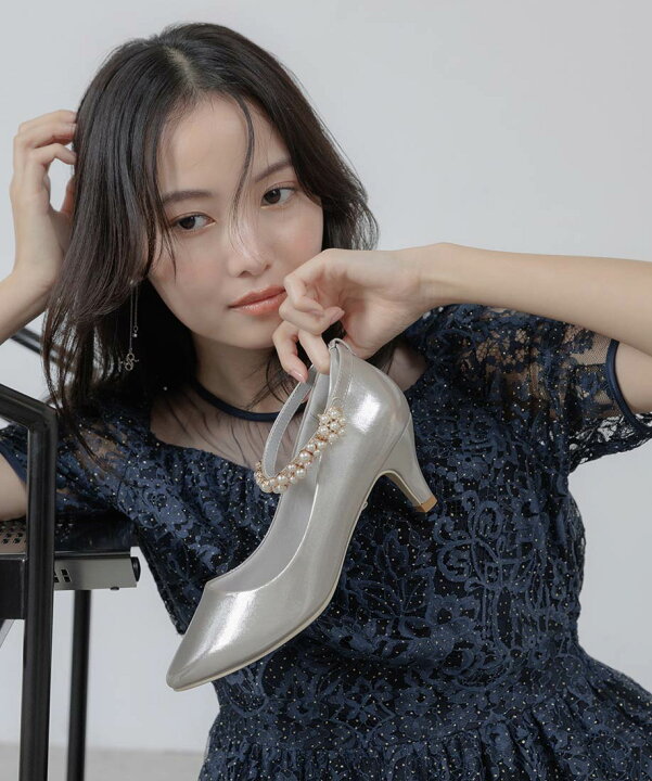 楽天市場】結婚式 パンプス ビジュー 疲れない【21.5cm〜25.5cm】RANDA 