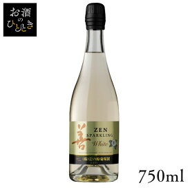 岩の原 善 スパークリング白 750ml ワイン 国産 日本 プレゼント ギフト 珍しい いわのはら 葡萄園 新潟 辛口 【TD】 【代引不可】