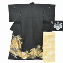楽天市場】黒留袖 化繊の通販