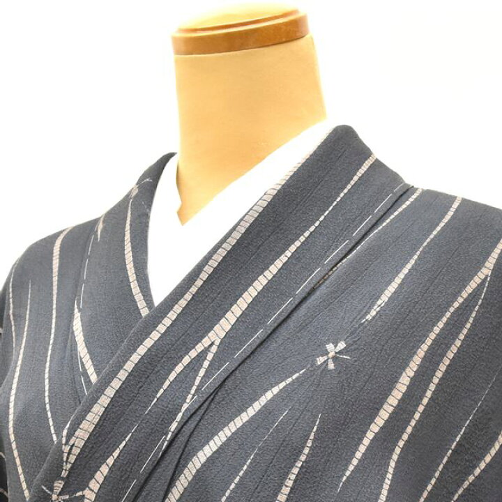 楽天市場】【中古】 小紋 リサイクル着物 正絹 未使用品 仕立て上がり 