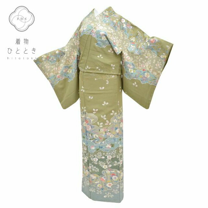 楽天市場】＼最大15%OFFｸｰﾎﾟﾝ/ 【中古】 リサイクル 訪問着 中古 身丈  