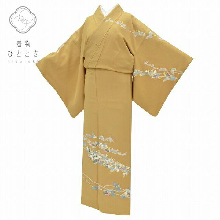 楽天市場】【中古】 リサイクル着物 訪問着 身丈157cm 裄丈66cm 加賀  