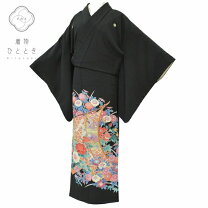 楽天市場】加賀友禅 留袖 中古（種類（着物）黒留袖）の通販 