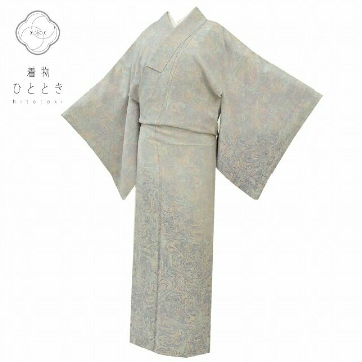 楽天市場】【中古】 小紋 リサイクル着物 身丈164.5cm 裄丈66cm 正絹  