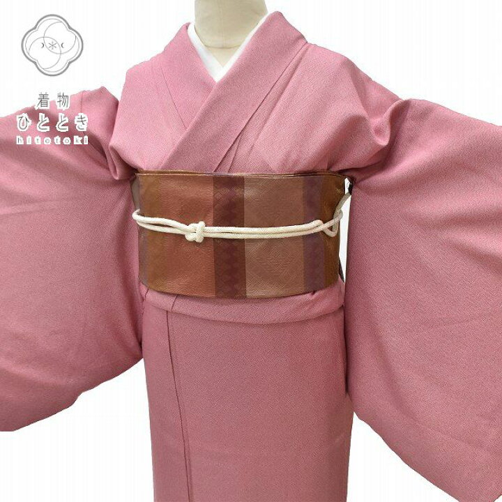 楽天市場】リサイクル着物 江戸小紋 着物 名古屋帯 セット 正絹 仕立て 