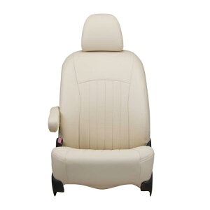 クラッツィオ(Clazzio) シートカバー 全席セット スペーシア MK94S R5(2023)/12~ / フレアワゴン MM94S R6(2024)/1~ ライン アイボリー×アイボリーステッチ ES-6308 【43ESA6308VV】
