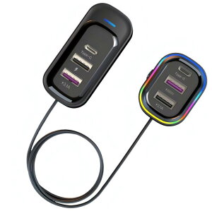 bubulu ԗpVK[\Pbg[d 66W USB Type-C  USB-A }[d|[g ArGgCgt 1.5mP[u 12V/24VΉ