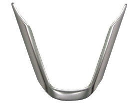 BRIGHTZ ハイゼットトラック S500P S510P 後期 ステンレスステアリングガーニッシュ サテンシルバー 【 INT－ETC－516 】 S500 S510 S 500 510 ハイゼット トラック