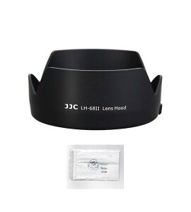 JJC �t�� �����Y�t�[�h Canon ES-68 �݊� Canon EF 50mm F1.8 STM �����Y�p EOS 6D Mark II / 5D Mark IV III II / 5DS / 5DS R �J���� �ɑΉ� �Z�b�g�i�����Y�t�[�h�A�N