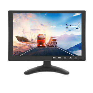 10�C���` ���p�r �t�����j�^�[ �f�B�X�v���C �����R���t�� ���� ���f�B�A�v���[���[ IPS �X�s�[�J�[ VGA AV BNC HDMI USB RCA ���� �p�\�R�� DVR �ԍ� �T�u���j�^�[ ���u����