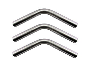 BRIGHTZ 42.7�� 60�x �X�e�����X �Ȃ��p�C�v 1.2mm�� 3PC �y CUR�|PIPE�|011�|3PC �z 42.7�p�C 42.7�� 60°