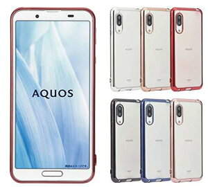 AQUOS sense3 TPU �P�[�X �\�t�g�P�[�X �J�o�[ �N���A�P�[�X �A�N�I�X �Z���X 3 �X�}�z�P�[�X ���^ �ی� �ϏՌ� SH-02M SHV45 SH-RM12 �������K���[�J�[ �ysu.su.mu�z S405