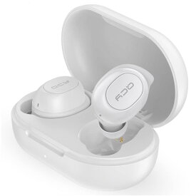 QCY T9 ワイヤレスイヤホン スポーツ ランニング IP64 防水 防塵 イヤーフック 落下防止 物理ボタン 両耳 片耳 自動ペアリング カナル型 マイク付き ヘッドセット 通話 長時間再生 PC スマホ対