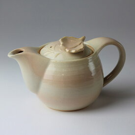 萩焼 萩陶苑 ポット急須舞（茶こし付）白箱 400ml【焼き物/陶器/茶器/茶道具/日本茶/05131】